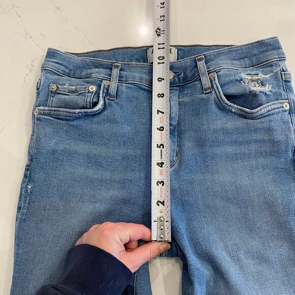 AGOLDE Sophie Crop High Rise‎ Skinny Jeans Size 29 - Picture 8 of 10